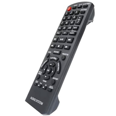 TV-fjernkontroll erstatning for N2QAYB000641 for Panasonic TV med brukervennlig knapp