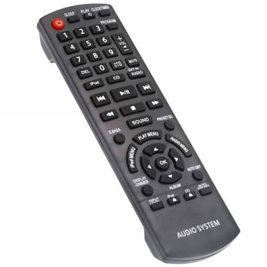 TV-fjernkontroll erstatning for N2QAYB000641 for Panasonic TV med brukervennlig knapp