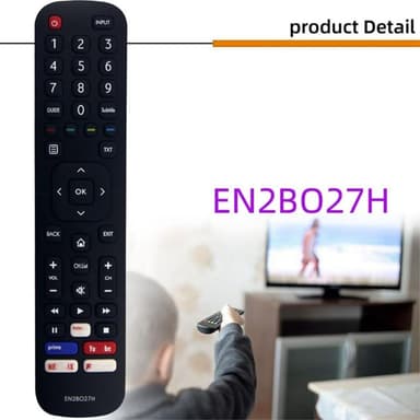 Erstatning av TV-fjernkontroll for EN2BO27H for Hisense TV