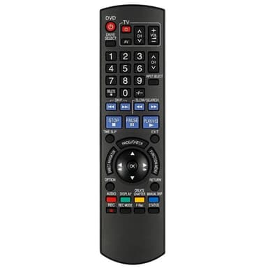 Fjernkontroll Erstatning for N2QAYB000134 for Panasonic DVD