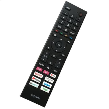 Erstatning av TV-fjernkontroll for ERF3G80H for Hisense TV