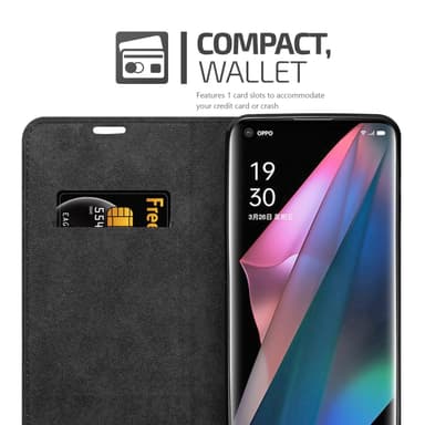 Oppo FIND X3 PRO lommebokdeksel case (brun)