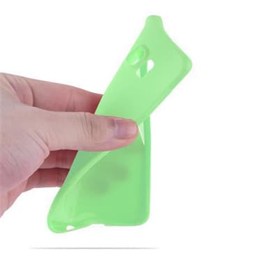 Deksel Samsung Galaxy S6 EDGE Silikon cover (grønn)