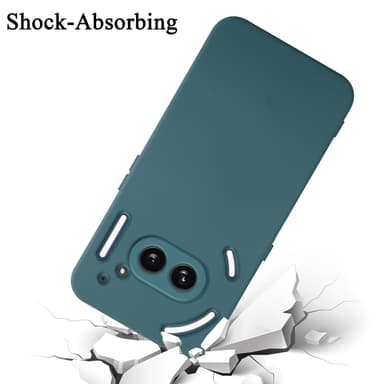 Nothing Phone 2a silikondeksel case (grønn)