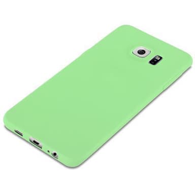 Deksel Samsung Galaxy S6 EDGE Silikon cover (grønn)