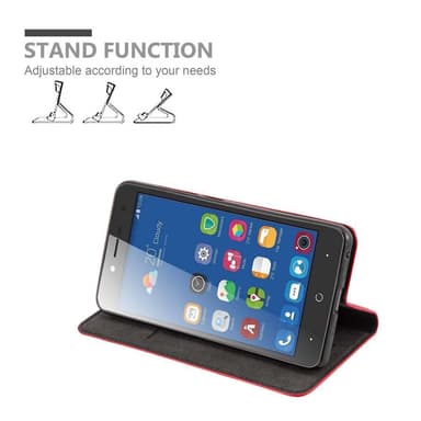 ZTE Blade L7 lommebokdeksel case (rød)