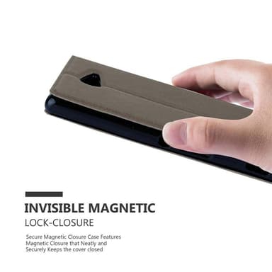 Sony Xperia M2 / M2 AQUA lommebokdeksel cover (brun)