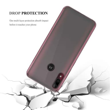 Motorola MOTO E6 PLUS deksel ultra slim (gjennomsiktig)