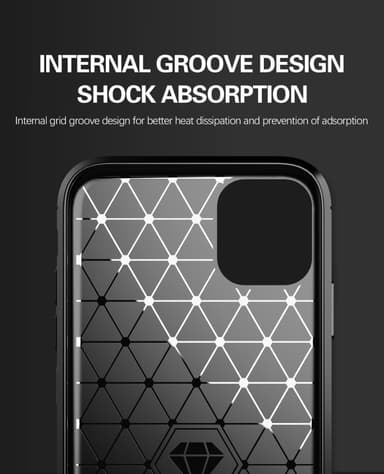 Deksel iPhone 11 ultra slim (grå)