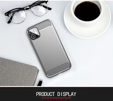 Deksel iPhone 11 ultra slim (grå)