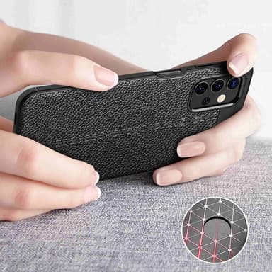 Samsung Galaxy A32 5G Deksel Kunstskinn (svart)