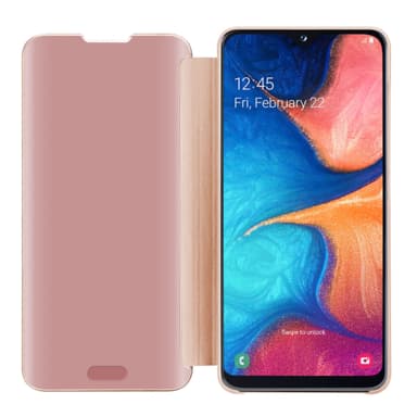Samsung Galaxy A10e / A20e lommebokdeksel etui (rosa)