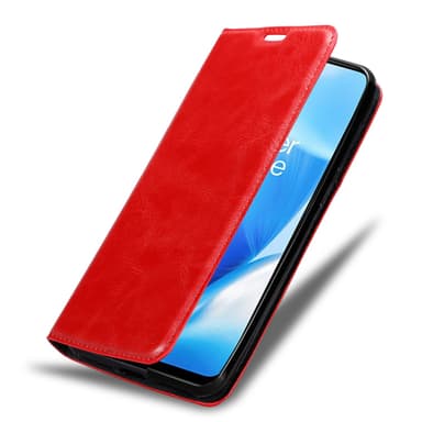 OnePlus Nord N200 5G lommebokdeksel case (rød)