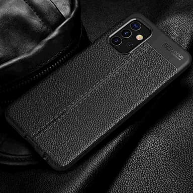 Samsung Galaxy A32 5G Deksel Kunstskinn (svart)