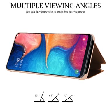 Samsung Galaxy A10e / A20e lommebokdeksel etui (rosa)