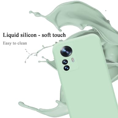 Xiaomi 12 PRO silikondeksel case (grønn)