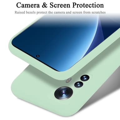 Xiaomi 12 PRO silikondeksel case (grønn)