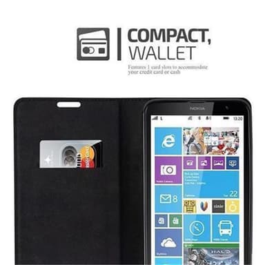 Nokia Lumia 1320 lommebokdeksel case (rød)