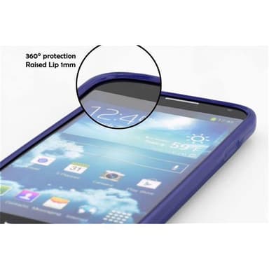 Deksel Samsung Galaxy S6 Silikon cover (blå)