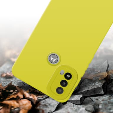 Motorola MOTO E20 Deksel case (gul)
