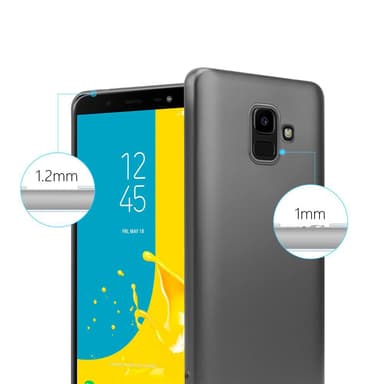 Deksel Samsung Galaxy J6 2018 Case Cover (grå)