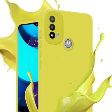 Motorola MOTO E20 Deksel case (gul)