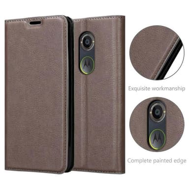 Motorola MOTO X2 lommebokdeksel case (brun)