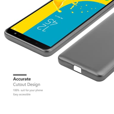 Deksel Samsung Galaxy J6 2018 Case Cover (grå)