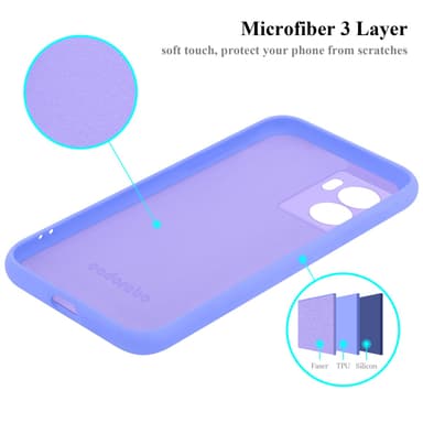 Oppo A57 5G / A77 5G / Realme V23 silikondeksel case
