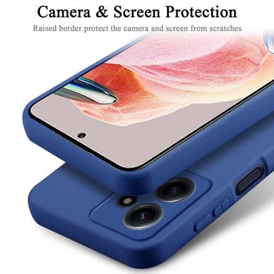 Xiaomi Redmi Note 12 4G silikondeksel case (Blå)