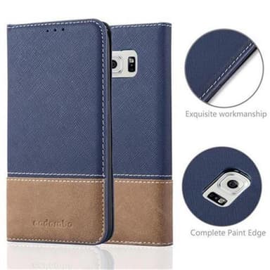 Samsung Galaxy S6 Deksel Case Cover (blå)