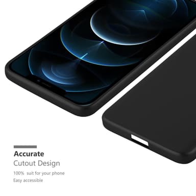 Deksel iPhone 12 PRO MAX Case Cover (svart)