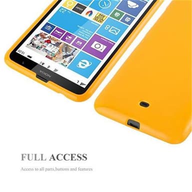 Nokia Lumia 1320 Deksel Case Cover (gul)