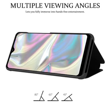 Samsung Galaxy A70e lommebokdeksel etui (svart)