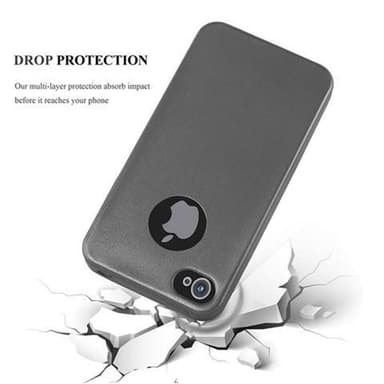 Deksel iPhone 4 / 4S Case Cover (grå)