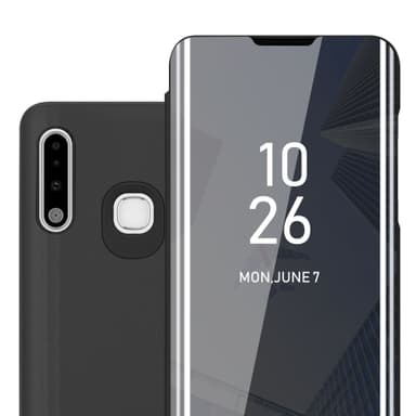 Samsung Galaxy A70e lommebokdeksel etui (svart)