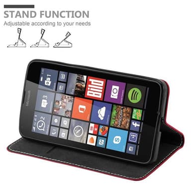 Nokia Lumia 640 Deksel Case Cover (rød)