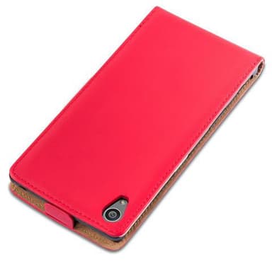 Sony Xperia Z5 Deksel Flip Case (rød)