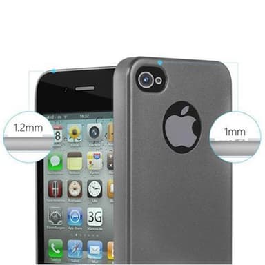 Deksel iPhone 4 / 4S Case Cover (grå)