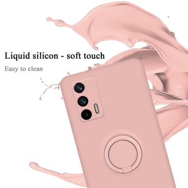 Deksel Realme GT / GT Neo 2T / Q3 PRO Ring Case (rosa)