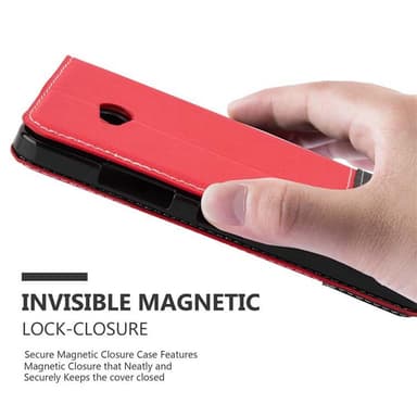 Nokia Lumia 640 Deksel Case Cover (rød)