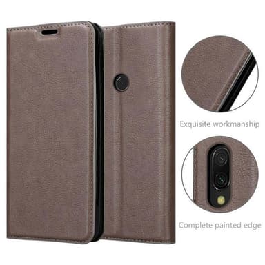 Xiaomi RedMi 7 lommebokdeksel case (brun)