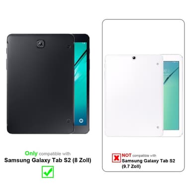 Samsung Galaxy Tab S2 (8 tomme) 3x Skjermbeskytter