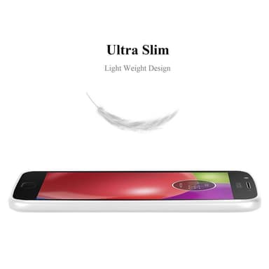 Deksel Motorola MOTO E4 Case Cover (sølv)