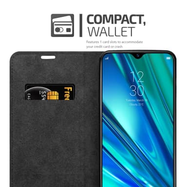 Realme 5 PRO / Realme Q lommebokdeksel case (brun)