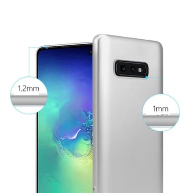 Deksel Samsung Galaxy S10e Case Cover (sølv)