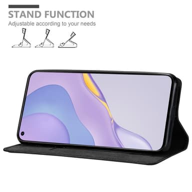 Huawei NOVA 7 5G lommebokdeksel case (svart)