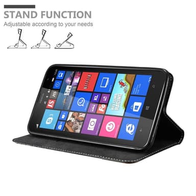 Nokia Lumia 1320 Deksel Case Cover (svart)