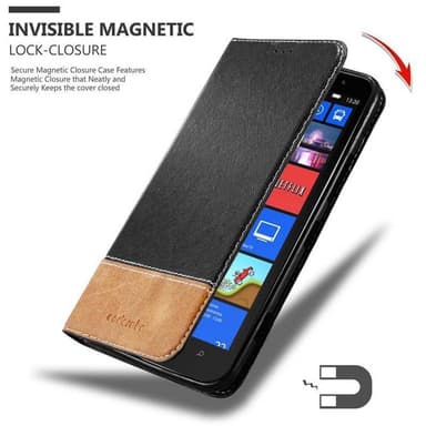 Nokia Lumia 1320 Deksel Case Cover (svart)