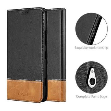 Nokia Lumia 1320 Deksel Case Cover (svart)